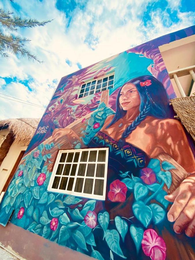 Barco Verde Hostel Isla Holbox Ngoại thất bức ảnh