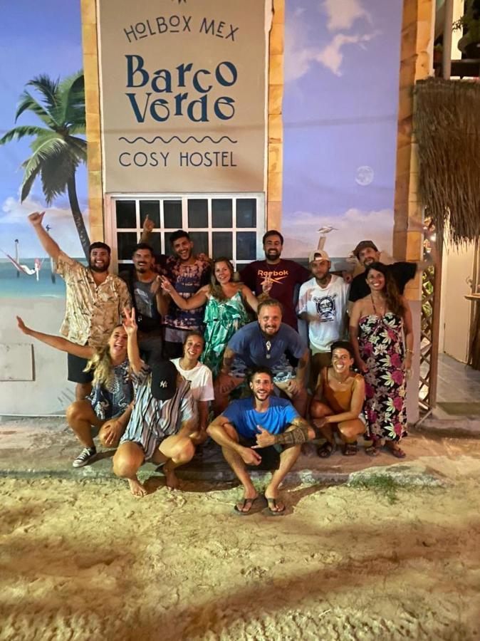 Barco Verde Hostel Isla Holbox Ngoại thất bức ảnh
