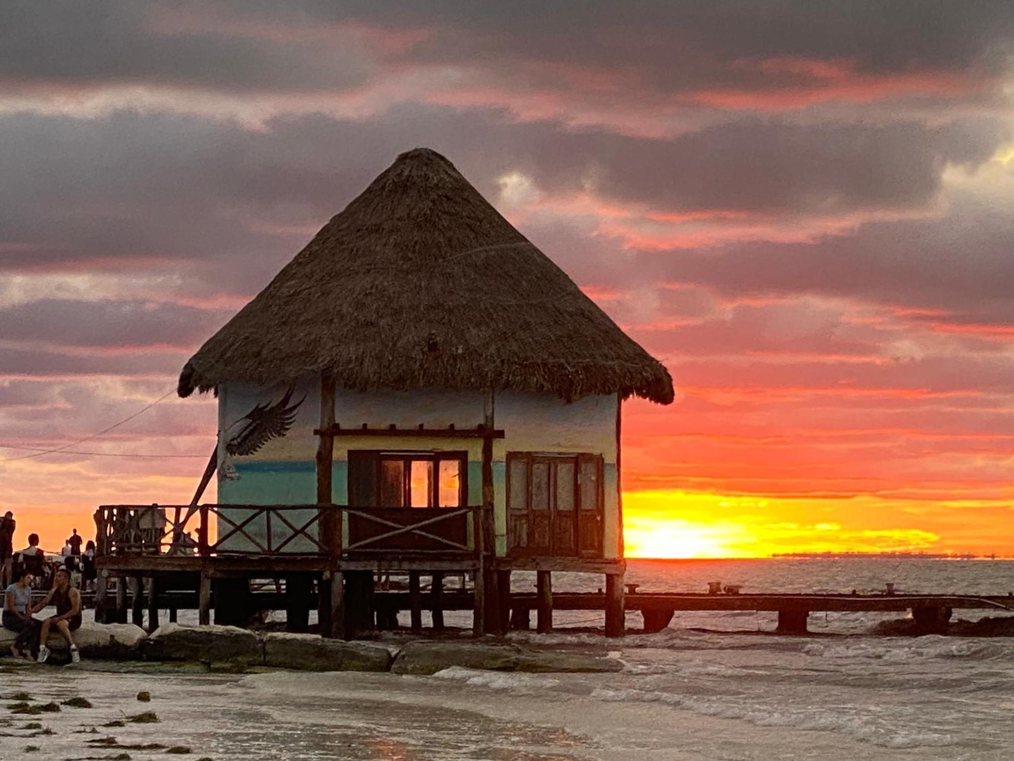 Barco Verde Hostel Isla Holbox Ngoại thất bức ảnh