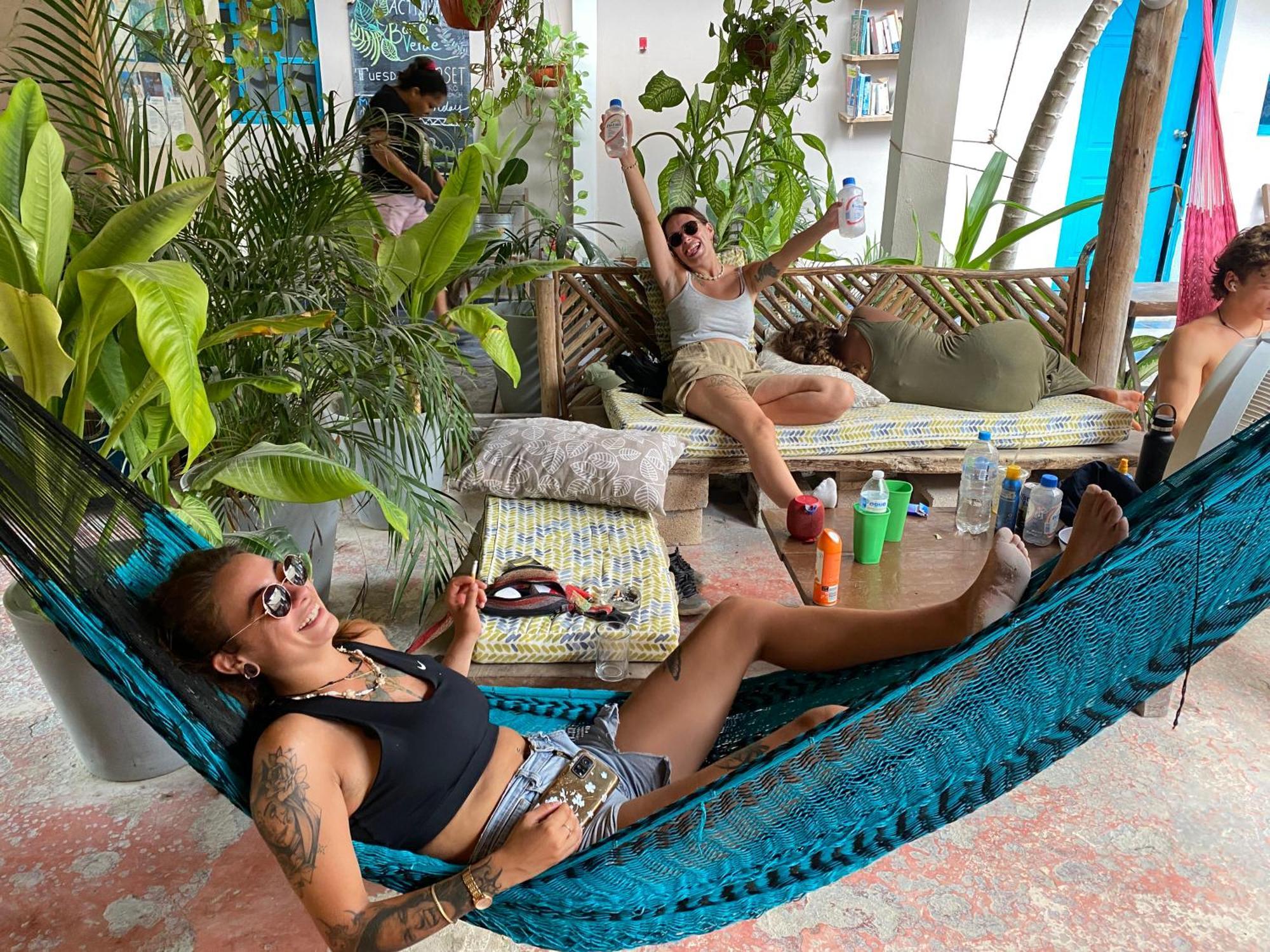 Barco Verde Hostel Isla Holbox Ngoại thất bức ảnh